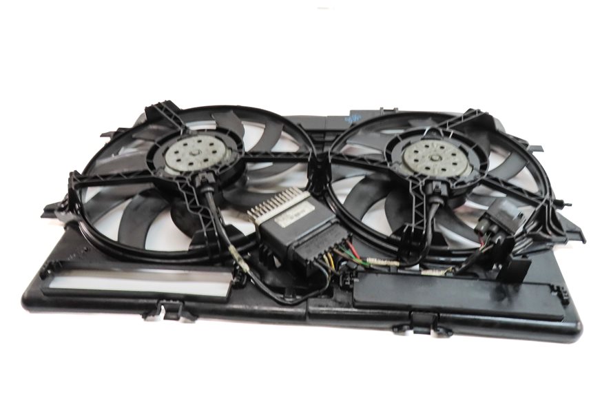 Thumbnail 6: 09-17 AUDI A4 A5 Q5 S4 (B8 8T 8R) 2.0L 3.0L 3.2L RADIATOR COOLING FAN w/ SHROUD
