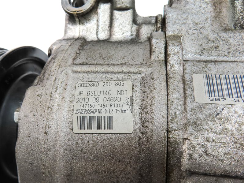 Thumbnail 7: 2009-2012 AUDI A4 A5 (B8 8K 8T) 2.0L ENGINE A/C AIR COMPRESSOR PUMP MOTOR