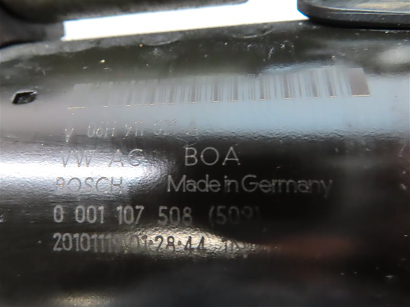 Thumbnail 7: 2009-2017 AUDI A4 A5 A6 Q5 (B8 8K 8T 8R C7) 2.0L TURBO ENGINE STARTER MOTOR