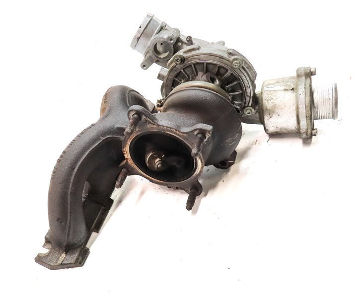 Thumbnail 6: 2009-2012 AUDI A4 A5 Q5 (B8 8K 8T 8R) 2.0T TURBO ENGINE TURBOCHARGER w/ MANIFOLD