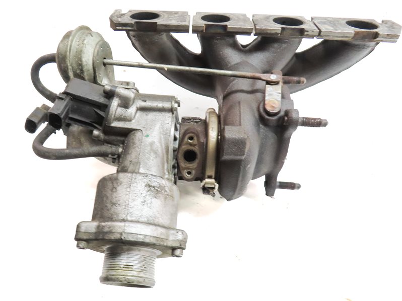 Thumbnail 8: 2009-2012 AUDI A4 A5 Q5 (B8 8K 8T 8R) 2.0T TURBO ENGINE TURBOCHARGER w/ MANIFOLD