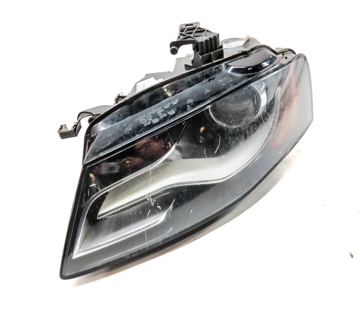 09-12 AUDI A4 S4 B8 8K FRONT LEFT DRIVER XENON HID HEADLIGHT LIGHT LAMP NON AFS
