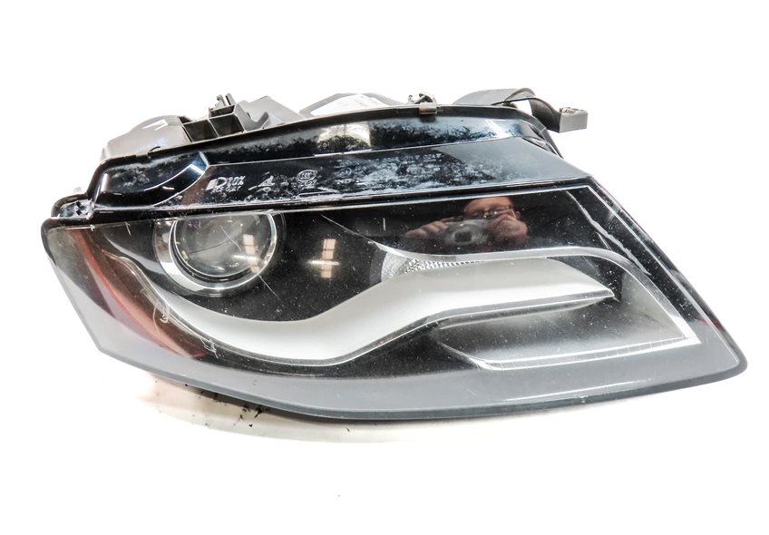 Thumbnail 3: 09-12 AUDI A4 S4 (B8 8K) RIGHT PASSENGER XENON HID HEADLIGHT LIGHT LAMP NON AFS