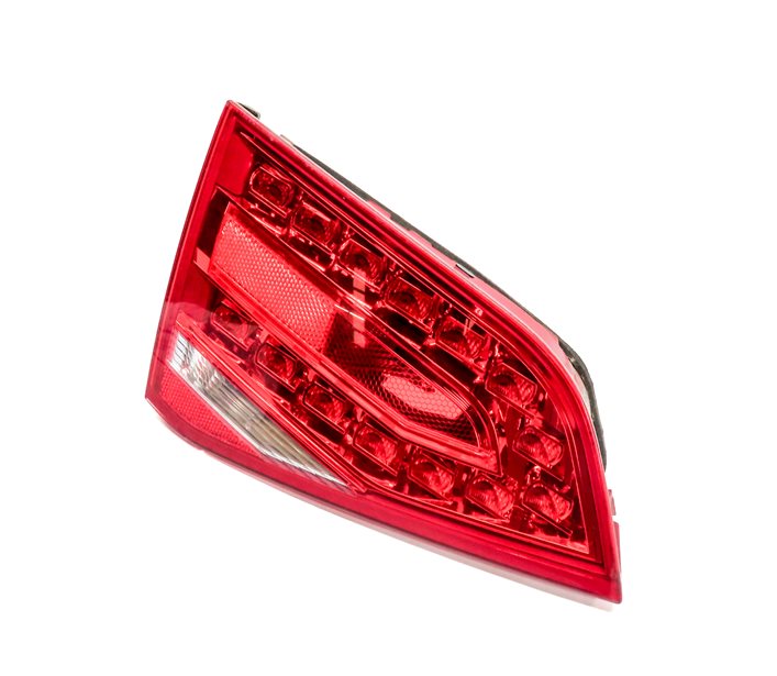 10-12 AUDI A4 S4 (B8 8K) REAR LEFT DRIVER INNER TRUNK TAILLIGHT LIGHT LAMP LED
