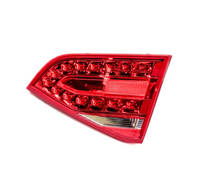 10-12 AUDI A4 S4 B8 8K REAR RIGHT PASSENGER INNER TRUNK TAILLIGHT LIGHT LAMP LED