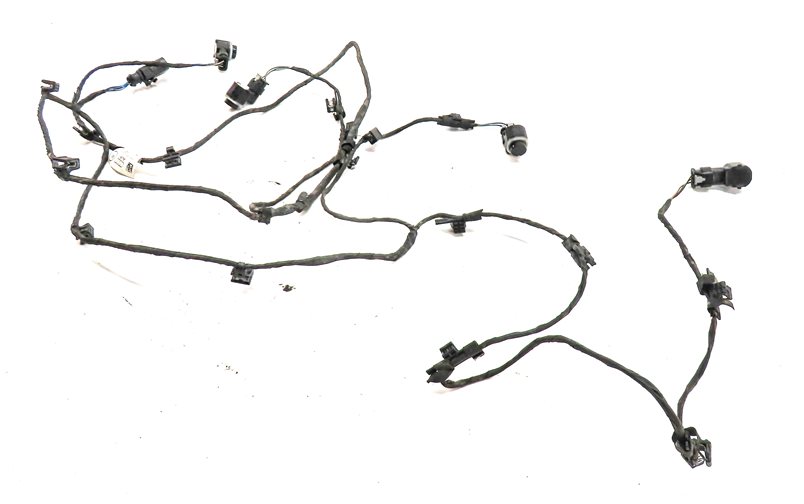 Thumbnail 1: 17 AUDI A6 C7 4G FRONT PARK ASSIST PDC DISTANCE CONTROL WIRE SENSOR SET/4 (Blue)