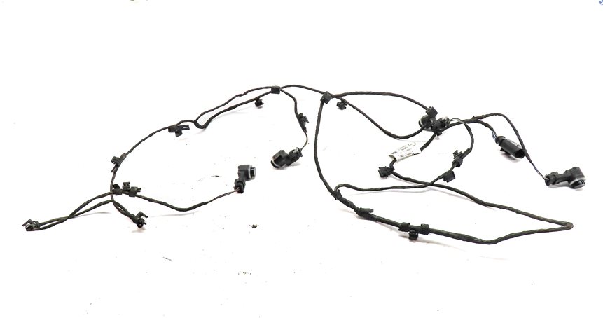 Thumbnail 4: 17 AUDI A6 C7 4G FRONT PARK ASSIST PDC DISTANCE CONTROL WIRE SENSOR SET/4 (Blue)