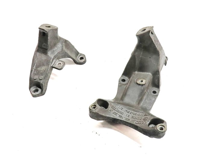 2017 AUDI A6 (C7 4G) 3.0L SUPER (CREC) ENGINE MOTOR SUPPORT MOUNT BRACKET SET/2