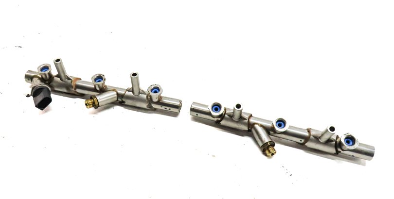 2017 AUDI A6 (C7 4G) 3.0L SUPER (CREC) ENGINE MOTOR FUEL INJECTOR RAIL SET/2