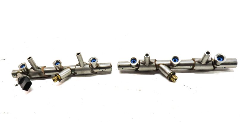 Thumbnail 2: 2017 AUDI A6 (C7 4G) 3.0L SUPER (CREC) ENGINE MOTOR FUEL INJECTOR RAIL SET/2