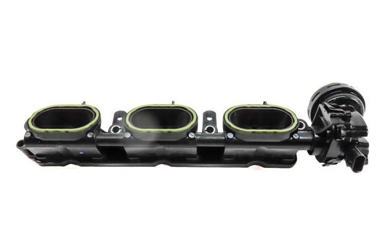Thumbnail 4: 16-19 AUDI A6 A7 A8 Q7 C7 4M 3.0L SUPER CREC LEFT LOWER INTAKE MANIFOLD DIFFUSER