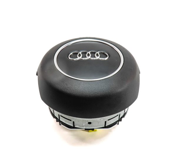Thumbnail 3: 12-18 AUDI A6 A7 S6 S7 (C7 4G8) 3-SPOKE STEERING WHEEL AIRBAG AIR BAG (BLACK)