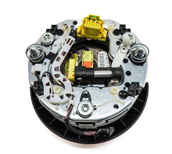 Thumbnail 4: 12-18 AUDI A6 A7 S6 S7 (C7 4G8) 3-SPOKE STEERING WHEEL AIRBAG AIR BAG (BLACK)