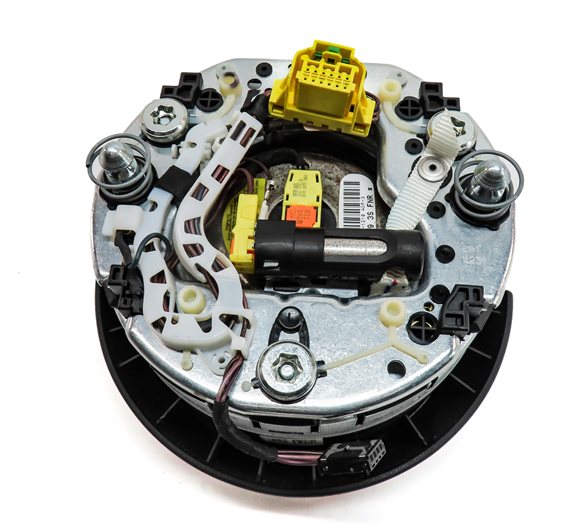 Thumbnail 5: 12-18 AUDI A6 A7 S6 S7 (C7 4G8) 3-SPOKE STEERING WHEEL AIRBAG AIR BAG (BLACK)