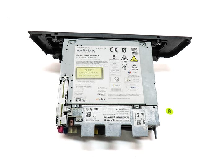 Thumbnail 3: 2017 AUDI A6 (C7) FRONT RADIO CD SD MULTIMEDIA MEDIA HEAD CONTROL UNIT