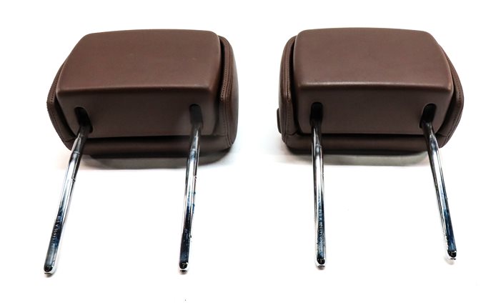 Thumbnail 8: 12-18 AUDI A6 A7 S6 S7 RS7 (C7 4G8) FRONT LEFT & RIGHT SEAT HEADREST SET (Brown)