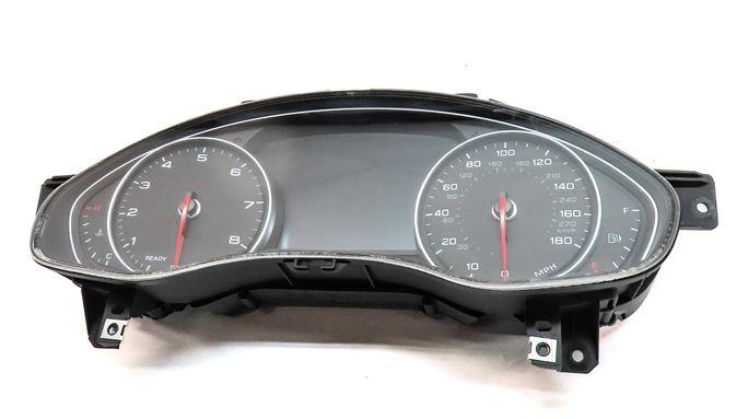 Thumbnail 16: 17-18 AUDI A6 C7 4G 3.0L TFSI ENGINE ECM IGNITION KEY IMMOBILIZER MODULE SET/8