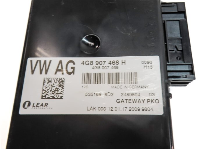 Thumbnail 18: 17-18 AUDI A6 C7 4G 3.0L TFSI ENGINE ECM IGNITION KEY IMMOBILIZER MODULE SET/8