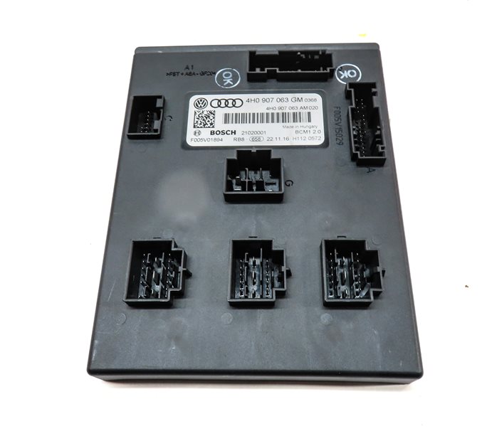 Thumbnail 7: 17-18 AUDI A6 C7 4G 3.0L TFSI ENGINE ECM IGNITION KEY IMMOBILIZER MODULE SET/8