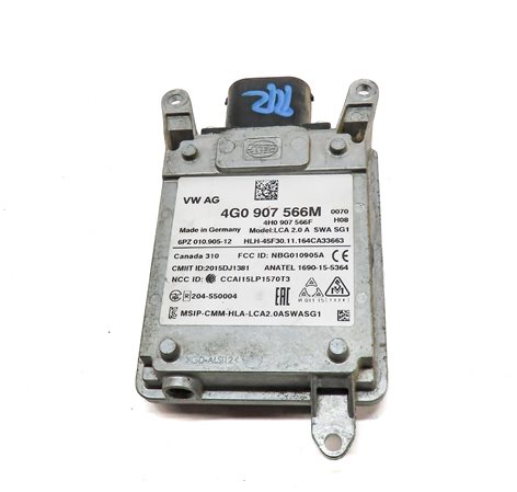 Thumbnail 2: 16-18 AUDI A6 A7 S6 S7 RS7 C7 4G8 REAR RIGHT BLIND SPOT RADAR SENSOR MASTER
