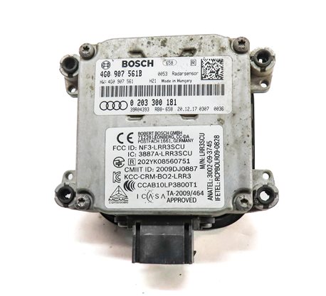 Thumbnail 4: 16-18 AUDI A6 A7 S6 S7 RS7 C7 C8 FRONT RIGHT ADAPTIVE CRUISE RADAR MODULE MASTER
