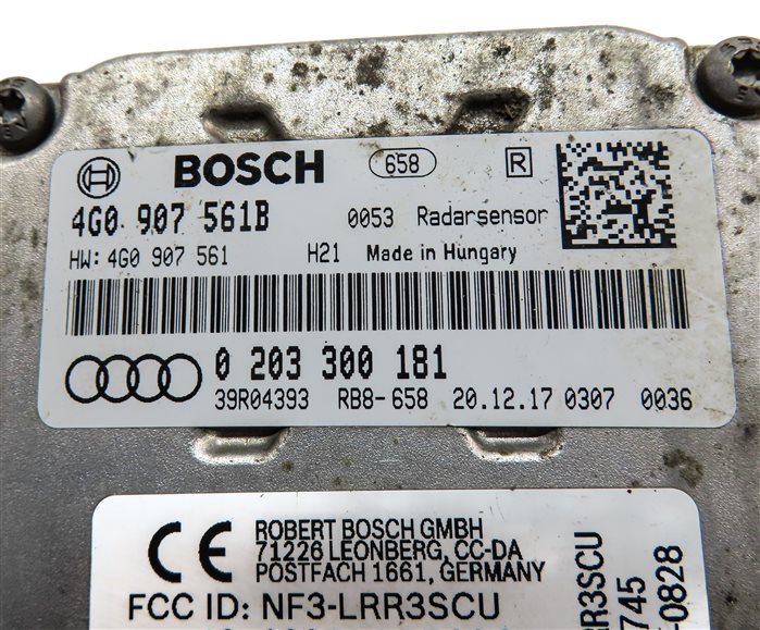 Thumbnail 5: 16-18 AUDI A6 A7 S6 S7 RS7 C7 C8 FRONT RIGHT ADAPTIVE CRUISE RADAR MODULE MASTER