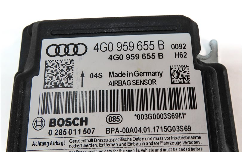 Thumbnail 6: 15-17 AUDI A6 A7 S6 S7 (C7 4G8) SRS SAFETY BAGG CONTROL MODULE