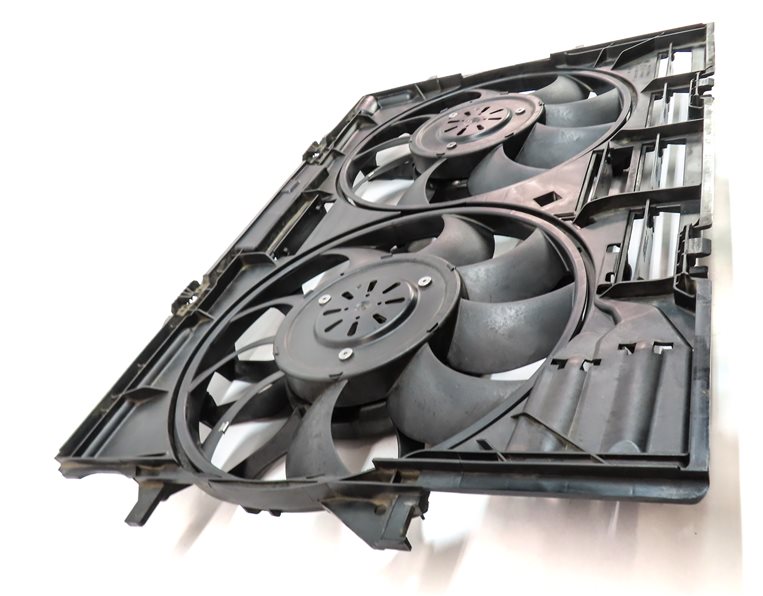 Thumbnail 4: 12-18 AUDI A6 A7 (C7) 3.0L SUPERCHARGED ENGINE RADIATOR COOLING FAN w/ SHROUD