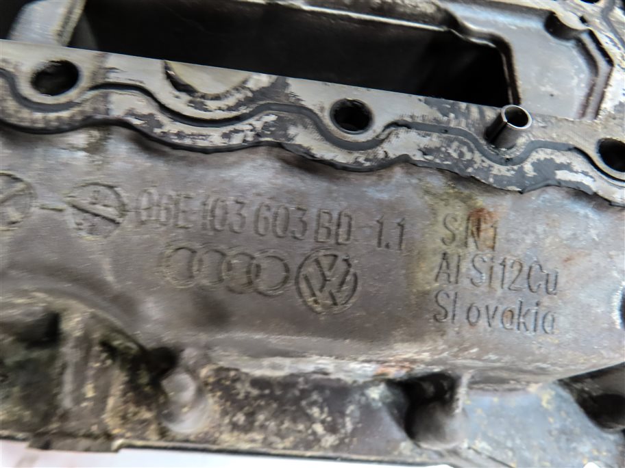Thumbnail 10: 2017-2019 AUDI Q7 (4M) 3.0L SUPER (CREC) ENGINE UPPER & LOWER OIL FLUID PAN