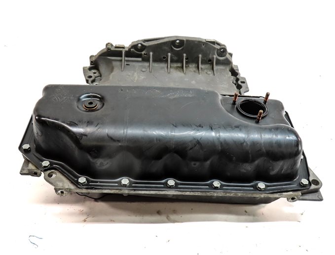 Thumbnail 6: 2017-2019 AUDI Q7 (4M) 3.0L SUPER (CREC) ENGINE UPPER & LOWER OIL FLUID PAN