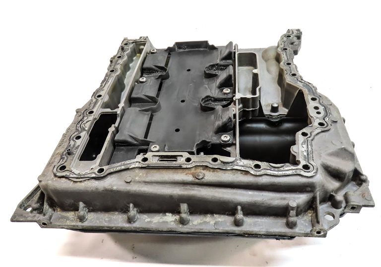 Thumbnail 7: 2017-2019 AUDI Q7 (4M) 3.0L SUPER (CREC) ENGINE UPPER & LOWER OIL FLUID PAN