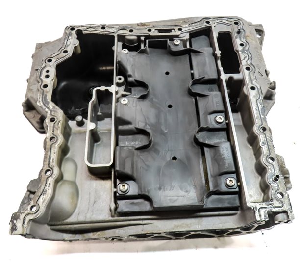 Thumbnail 8: 2017-2019 AUDI Q7 (4M) 3.0L SUPER (CREC) ENGINE UPPER & LOWER OIL FLUID PAN