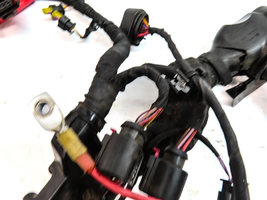Thumbnail 7: 2017 AUDI A6 (C7 4G) 3.0L SUPER (CREC) ENGINE MOTOR WIRE WIRING HARNESS LOOM
