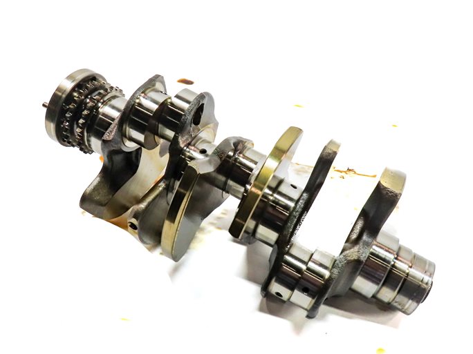 2017 AUDI A6 (C7 4G) 3.0L SUPER (CREC) ENGINE MOTOR CRANK SHAFT CRANKSHAFT