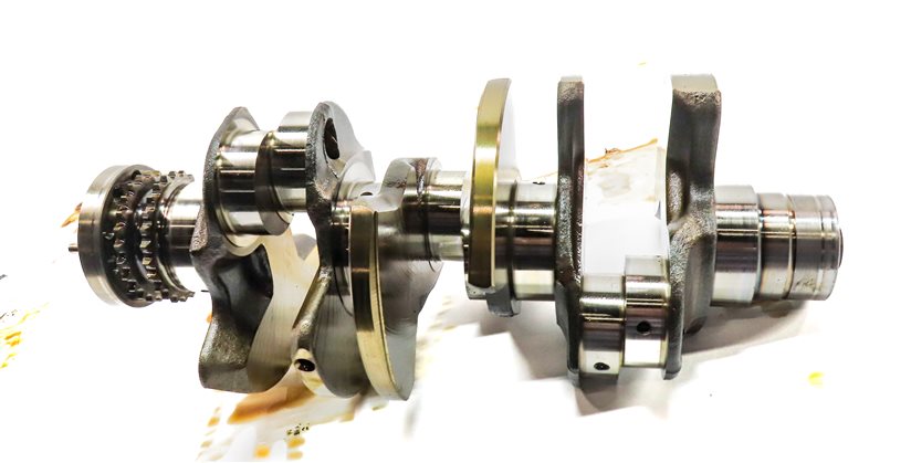 Thumbnail 2: 2017 AUDI A6 (C7 4G) 3.0L SUPER (CREC) ENGINE MOTOR CRANK SHAFT CRANKSHAFT
