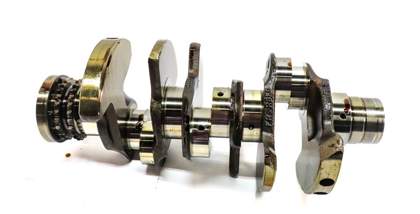 Thumbnail 5: 2017 AUDI A6 (C7 4G) 3.0L SUPER (CREC) ENGINE MOTOR CRANK SHAFT CRANKSHAFT