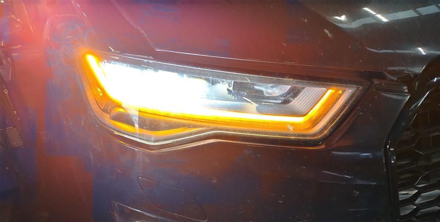 Thumbnail 2: 2016-2018 AUDI A6 S6 C7 4G8 FRONT RIGHT PASSENGER LED HEADLIGHT HEAD LIGHT LAMP