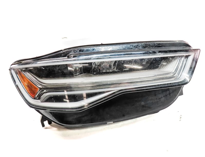 Thumbnail 3: 2016-2018 AUDI A6 S6 C7 4G8 FRONT RIGHT PASSENGER LED HEADLIGHT HEAD LIGHT LAMP