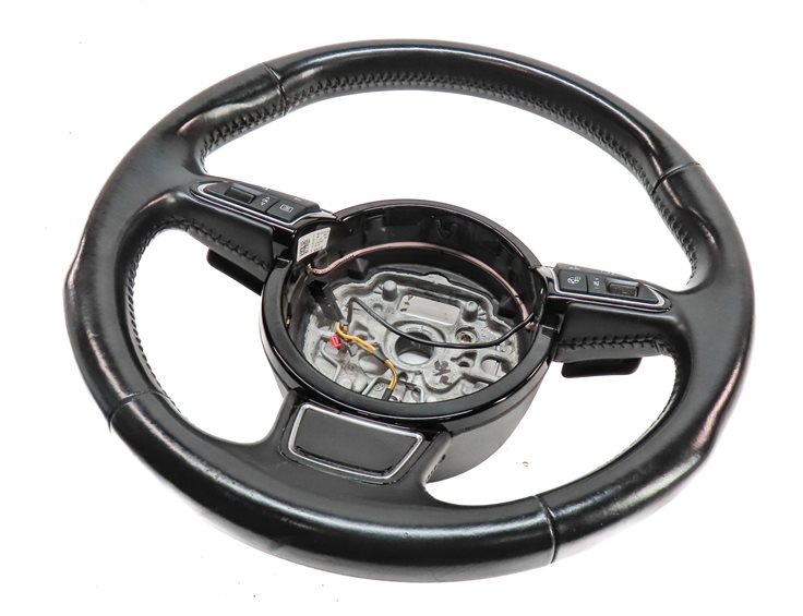 Thumbnail 2: 2012-2018 AUDI A6 A7 S6 S7 C7 4G8 3-SPOKE HEATED TIPTRONIC STEERING WHEEL