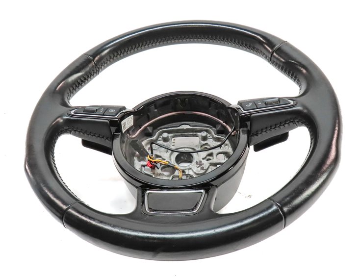 Thumbnail 3: 2012-2018 AUDI A6 A7 S6 S7 C7 4G8 3-SPOKE HEATED TIPTRONIC STEERING WHEEL