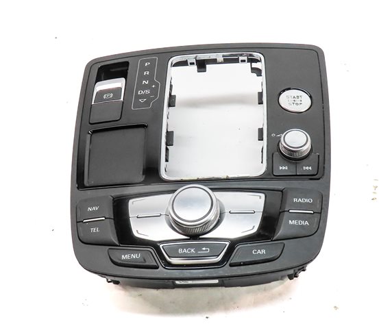 Thumbnail 3: 16-18 AUDI A6 A7 S6 S7 RS7 (C7 4G8) RADIO MEDIA MMI NAVI SHIFT INDICATOR PANEL
