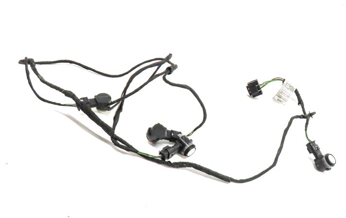 18 BMW X5 (F15) REAR PARK ASSIST PDC DISTANCE CONTROL WIRE SENSOR SET/4 (White)