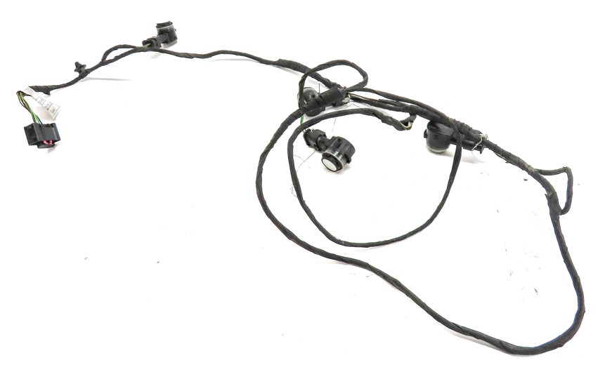 Thumbnail 3: 18 BMW X5 (F15) REAR PARK ASSIST PDC DISTANCE CONTROL WIRE SENSOR SET/4 (White)