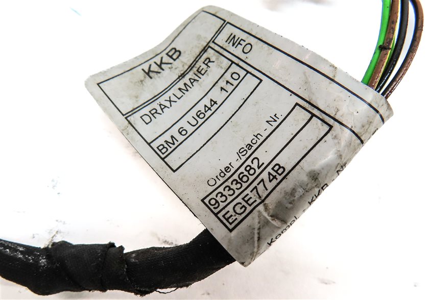 Thumbnail 5: 18 BMW X5 (F15) REAR PARK ASSIST PDC DISTANCE CONTROL WIRE SENSOR SET/4 (White)