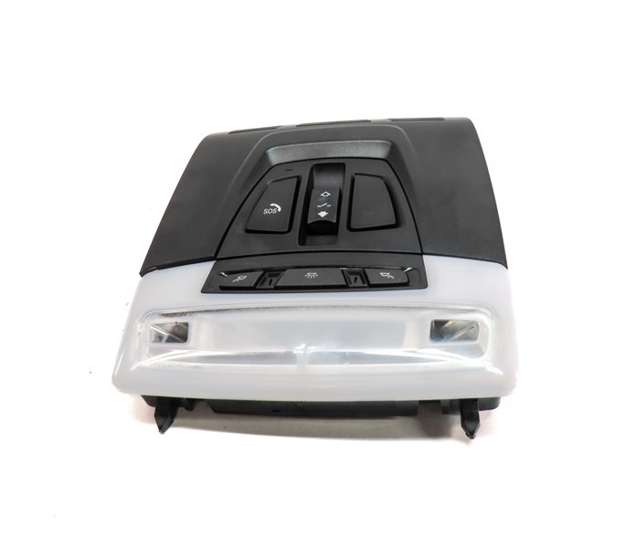 Thumbnail 3: 2018 BMW X5 (F15) FRONT INTERIOR OVERHEAD DOME MAP READING LIGHT LAMP (Black)