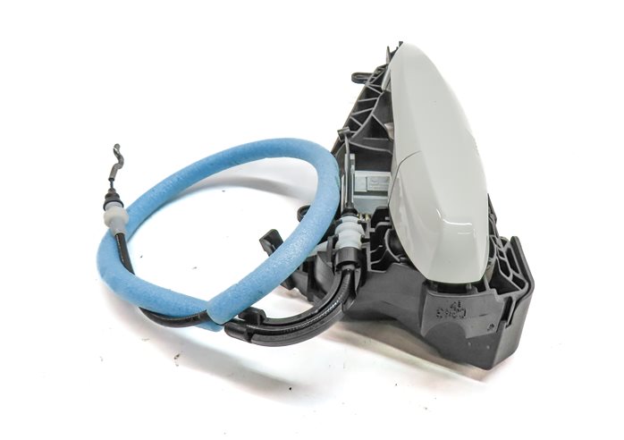 Thumbnail 3: 14-21 BMW X1 X2 X5 X6 (F15 F16 F39 F48) REAR LEFT COMFORT DOOR HANDLE (White)