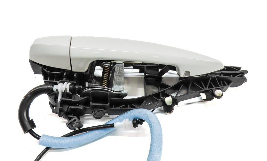 Thumbnail 4: 14-21 BMW X1 X2 X5 X6 (F15 F16 F39 F48) REAR RIGHT COMFORT DOOR HANDLE (White)