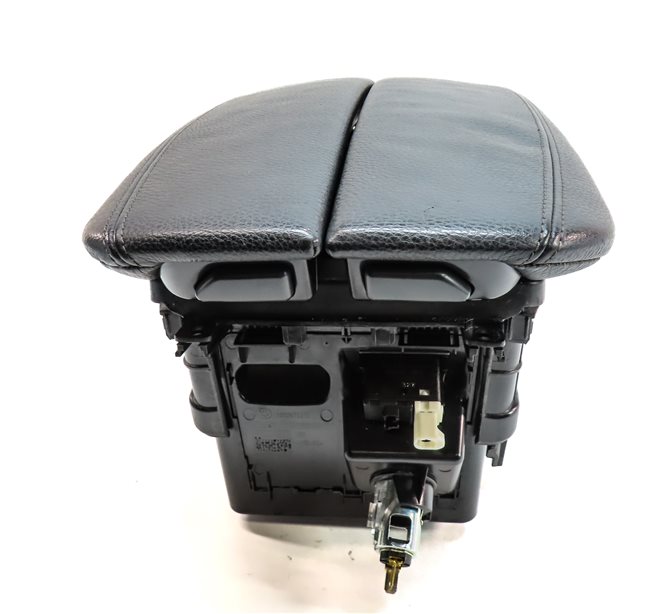 Thumbnail 4: 2014-2019 BMW X5 X6 (F15 F16) FRONT CENTER CONSOLE ARM REST COMPARTMENT (Black)