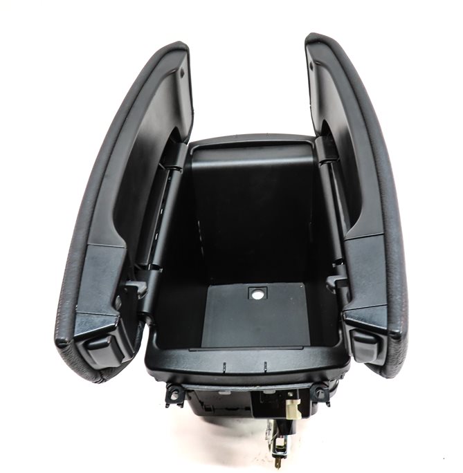 Thumbnail 6: 2014-2019 BMW X5 X6 (F15 F16) FRONT CENTER CONSOLE ARM REST COMPARTMENT (Black)