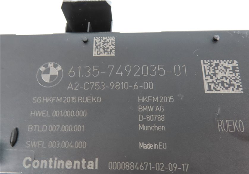 Thumbnail 4: 17-20 BMW 3 4 X1 X2 X5 X5M X6 X6M (F30 F32 F48 F15 F16) TRUNK LIFTGATE MODULE